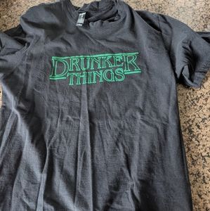 Drunker things t-shirt